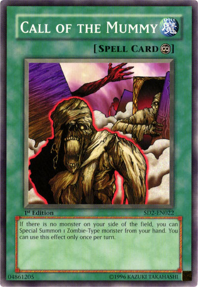 Call of the Mummy [SD2-EN022] Common | Odin's Place
