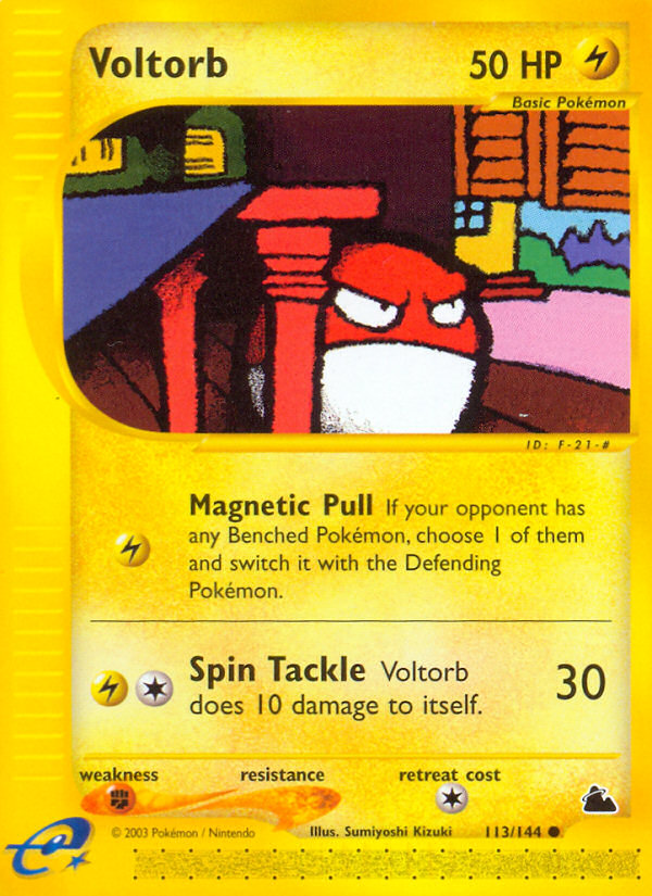 Voltorb (113/144) [Skyridge] | Odin's Place