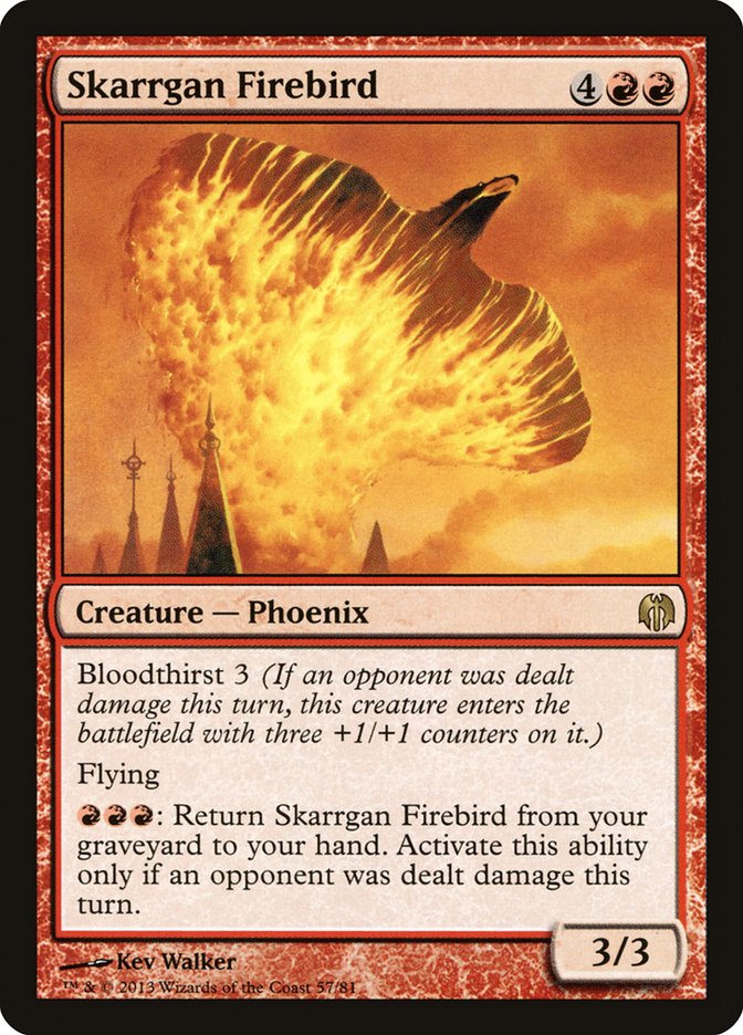 Skarrgan Firebird (57) [Duel Decks: Heroes vs. Monsters] | Odin's Place