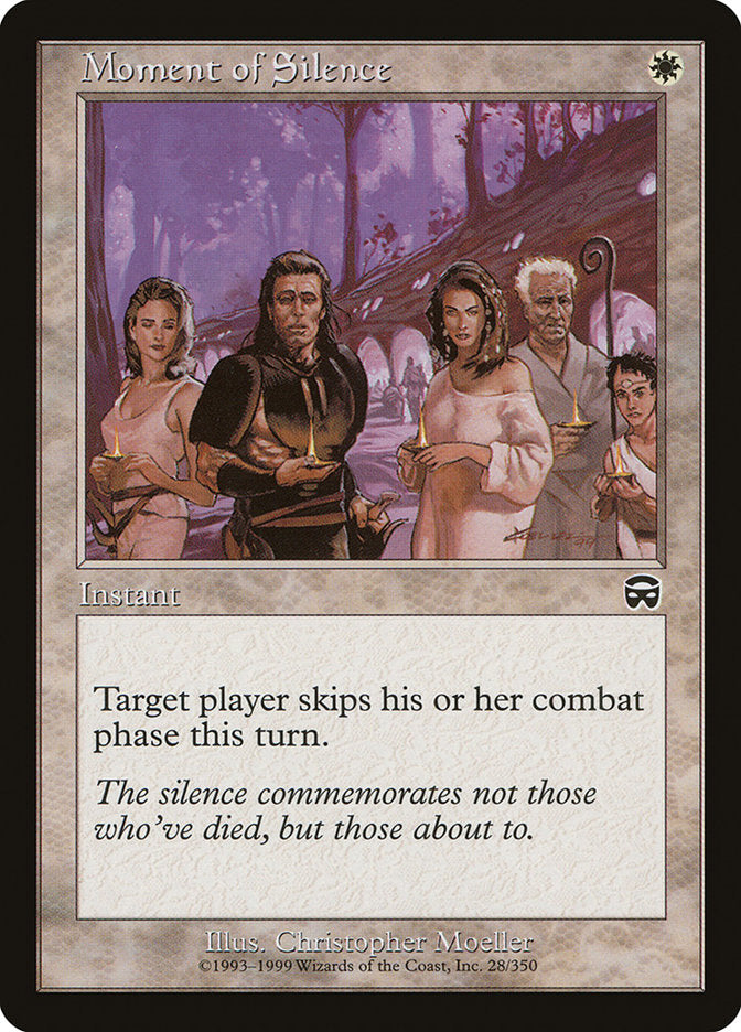 Moment of Silence (28) [Mercadian Masques] | Odin's Place