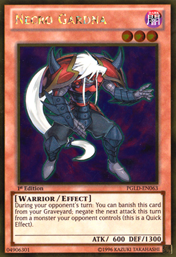 Necro Gardna [PGLD-EN063] Gold Rare | Odin's Place