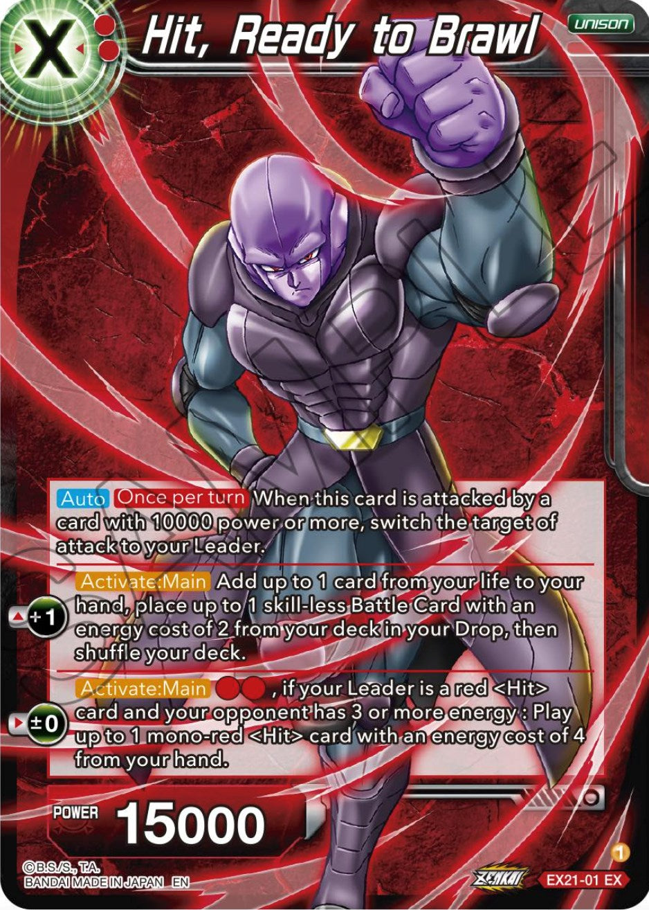 Hit, Ready to Brawl (EX21-01) [5th Anniversary Set] | Odin's Place