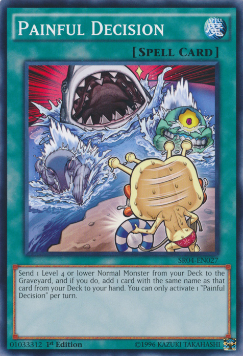 Painful Decision [SR04-EN027] Common | Odin's Place