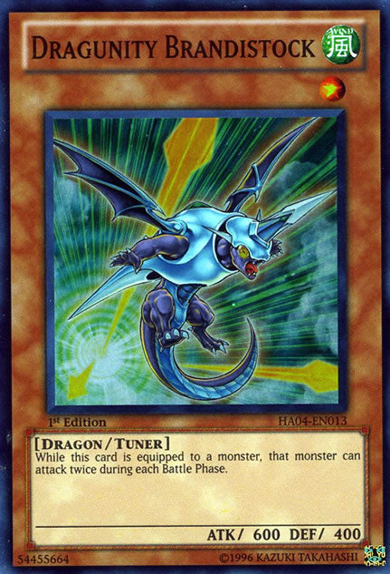Dragunity Brandistock [HA04-EN013] Super Rare | Odin's Place