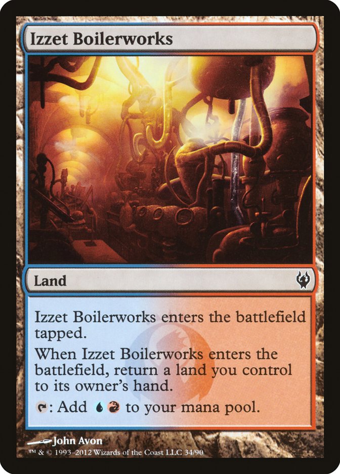 Izzet Boilerworks (34) [Duel Decks: Izzet vs. Golgari] | Odin's Place