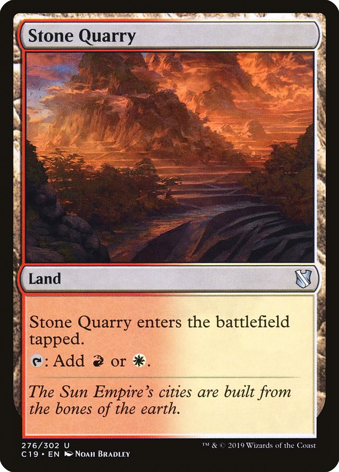 Stone Quarry [Commander 2019] | Odin's Place