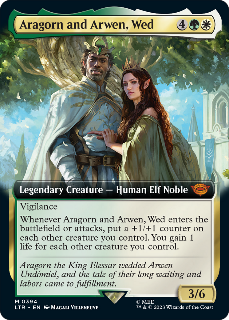 Aragorn and Arwen, Wed (Extended Art) [The Lord of the Rings: Tales of Middle-Earth] | Odin's Place