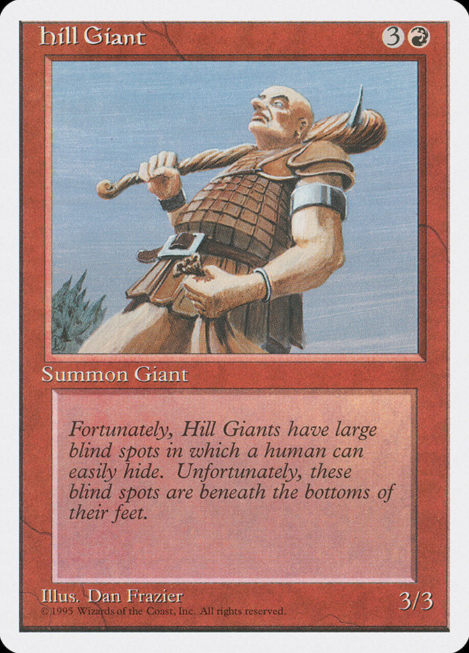 Hill Giant (201) [Fourth Edition] | Odin's Place