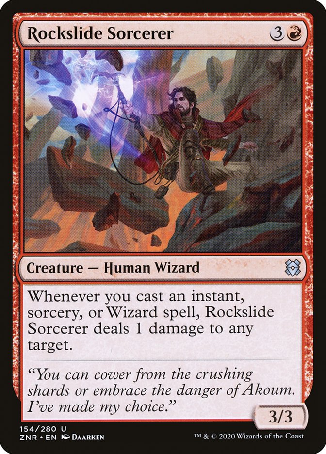Rockslide Sorcerer [Zendikar Rising] | Odin's Place