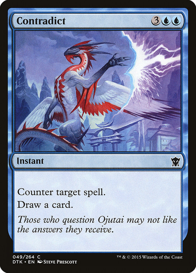 Contradict (49) [Dragons of Tarkir] | Odin's Place