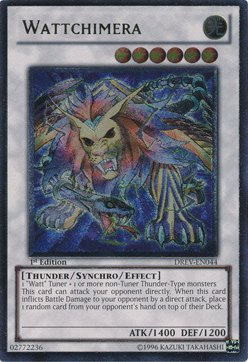 Wattchimera [DREV-EN044] Ultimate Rare | Odin's Place