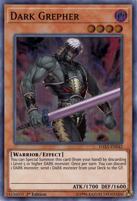 Dark Grepher [DASA-EN042] Super Rare | Odin's Place