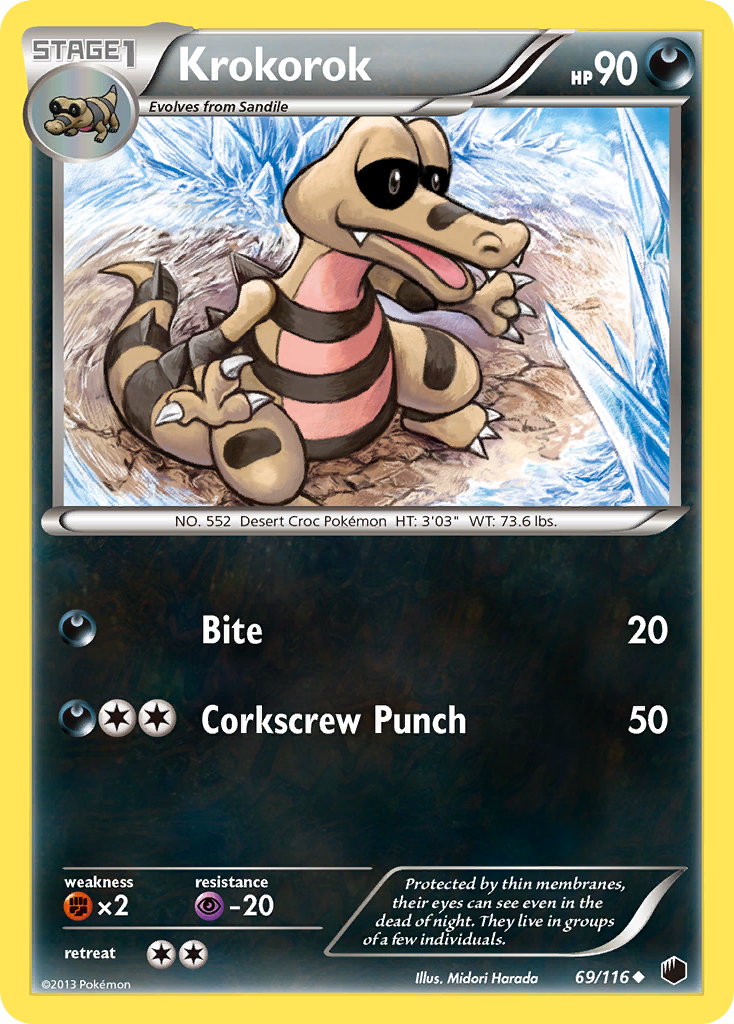Krokorok (69/116) [Black & White: Plasma Freeze] | Odin's Place