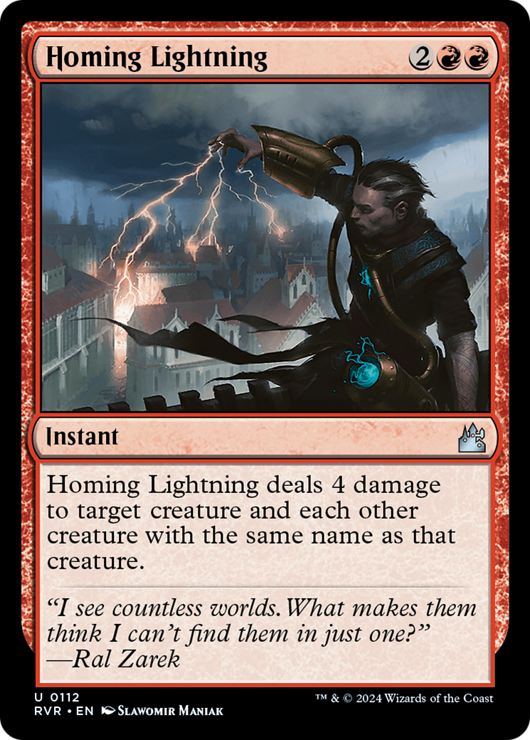 Homing Lightning [Ravnica Remastered] | Odin's Place