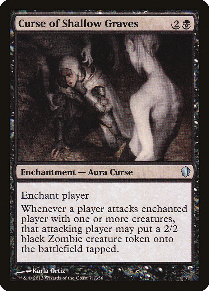Curse of Shallow Graves (71) [Commander 2013] | Odin's Place