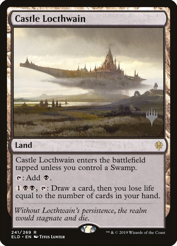 Castle Locthwain (Promo Pack) [Throne of Eldraine Promos] | Odin's Place