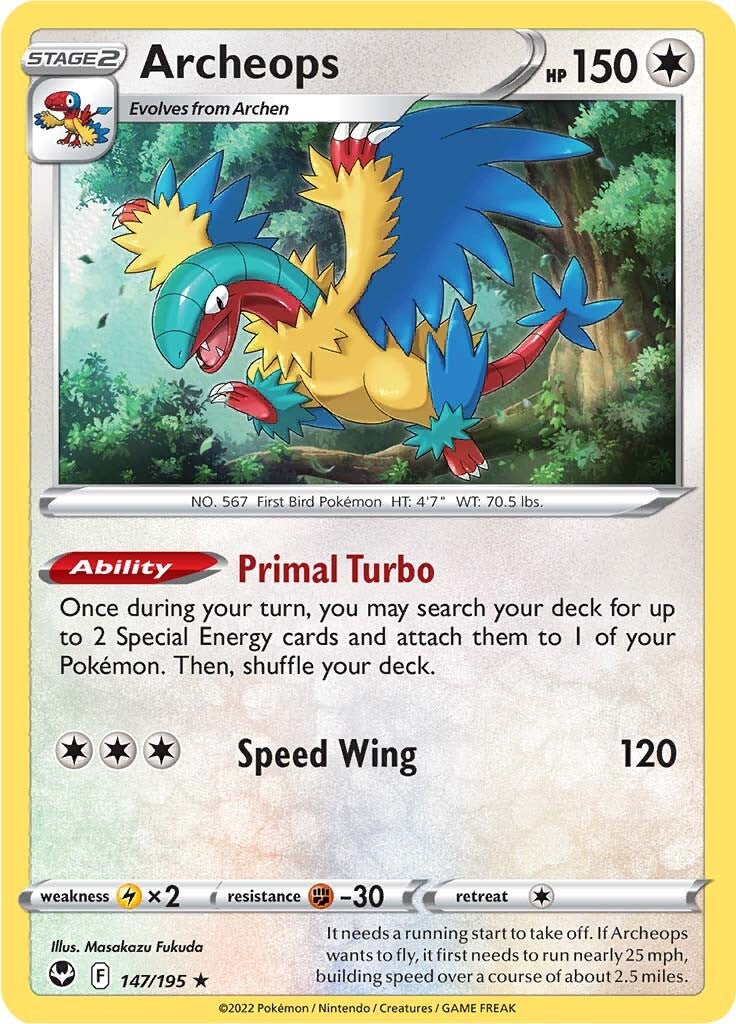 Archeops (147/195) [Sword & Shield: Silver Tempest] | Odin's Place