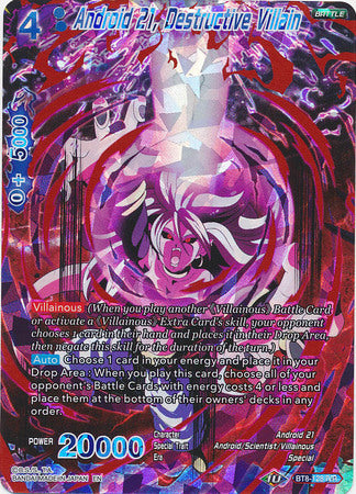 Android 21, Destructive Villain (BT8-128) [Malicious Machinations] | Odin's Place