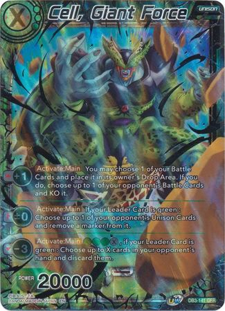 Cell, Giant Force (DB3-141) [Giant Force] | Odin's Place