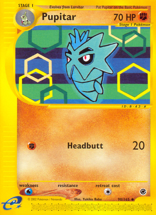 Pupitar (90/165) [Expedition: Base Set] | Odin's Place