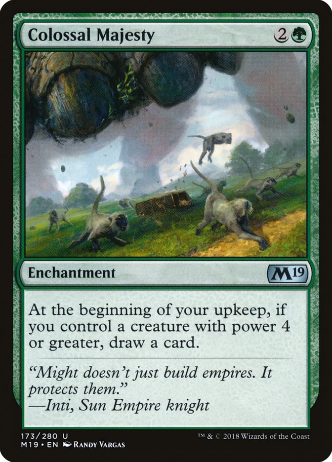 Colossal Majesty (173) [Core Set 2019] | Odin's Place