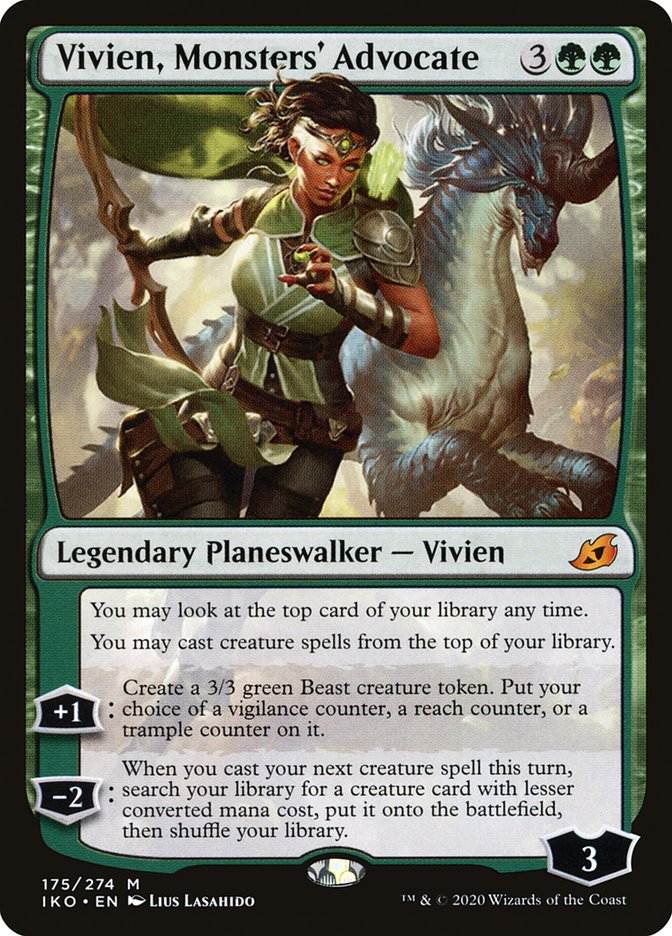 Vivien, Monsters' Advocate [Ikoria: Lair of Behemoths] | Odin's Place
