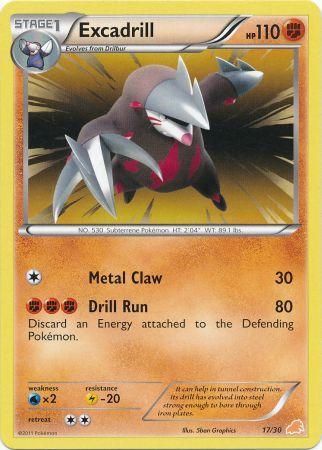 Excadrill (17/30) [Black & White: Trainer Kit - Excadrill] | Odin's Place