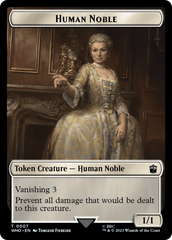 Human Noble // Food (0027) Double-Sided Token [Doctor Who Tokens] | Odin's Place