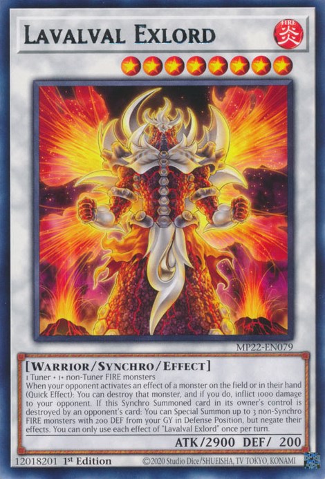 Lavalval Exlord [MP22-EN079] Rare | Odin's Place