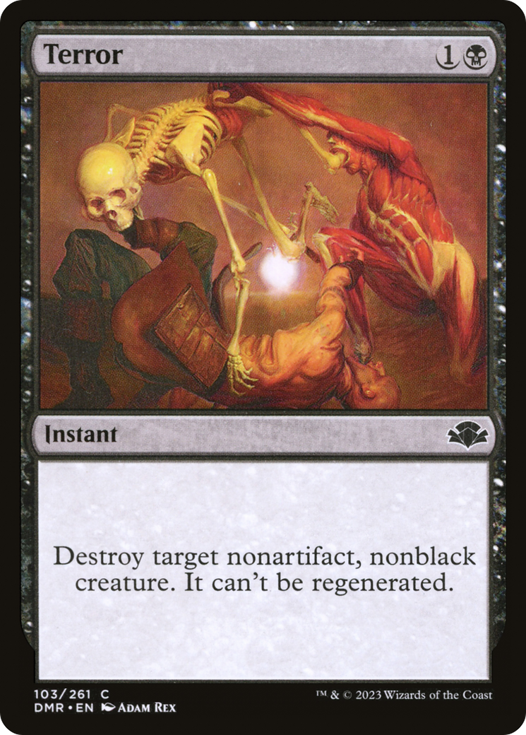 Terror [Dominaria Remastered] | Odin's Place