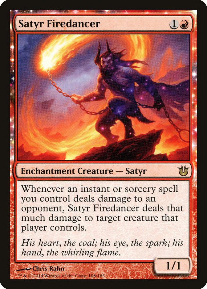 Satyr Firedancer (108) [Born of the Gods] | Odin's Place