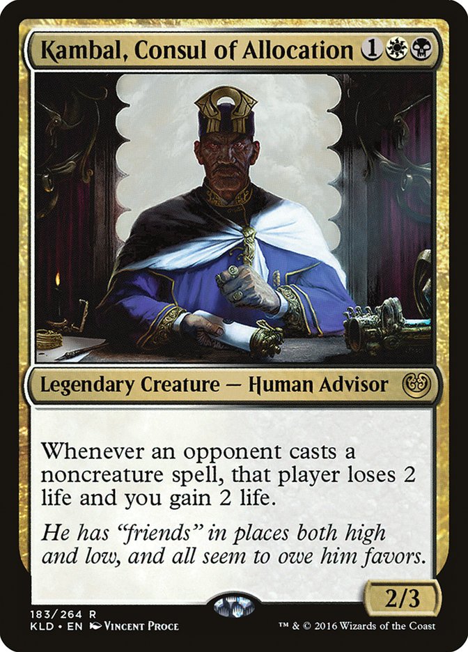 Kambal, Consul of Allocation (183) [Kaladesh] | Odin's Place