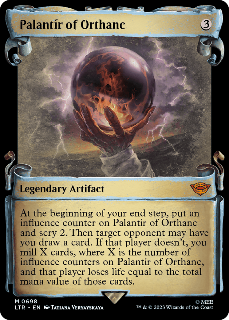 Palantir of Orthanc [The Lord of the Rings: Tales of Middle-Earth Showcase Scrolls] | Odin's Place