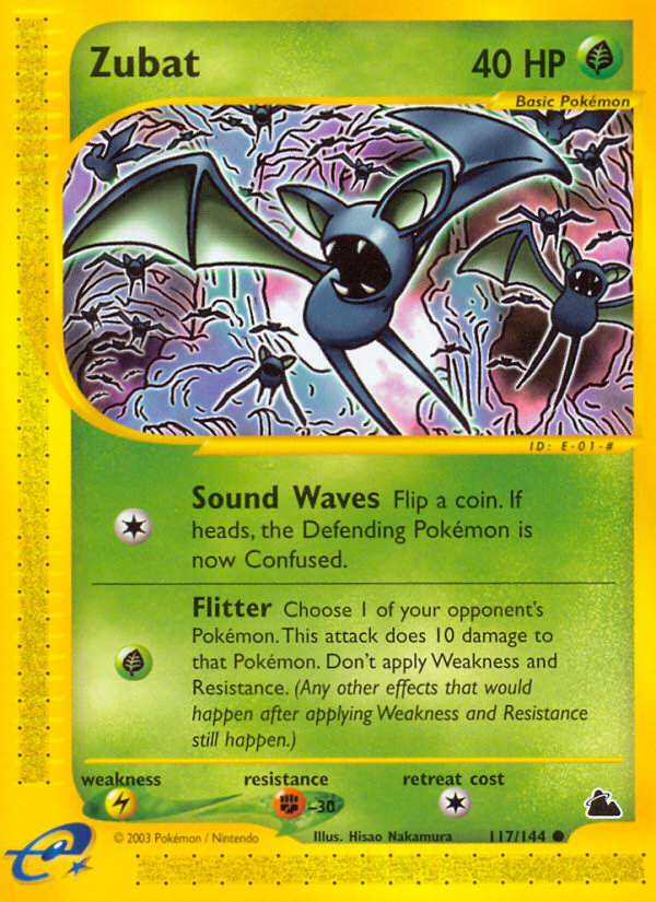Zubat (117/144) [Skyridge] | Odin's Place