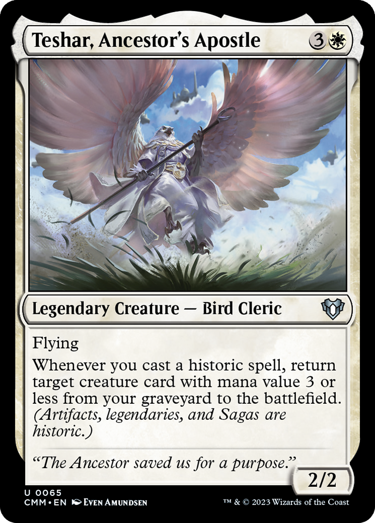 Teshar, Ancestor's Apostle [Commander Masters] | Odin's Place