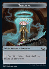 Treasure (014) // Citizen Double-Sided Token [Streets of New Capenna Tokens] | Odin's Place