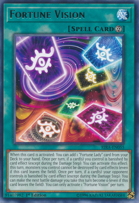 Fortune Vision [RIRA-EN055] Rare | Odin's Place