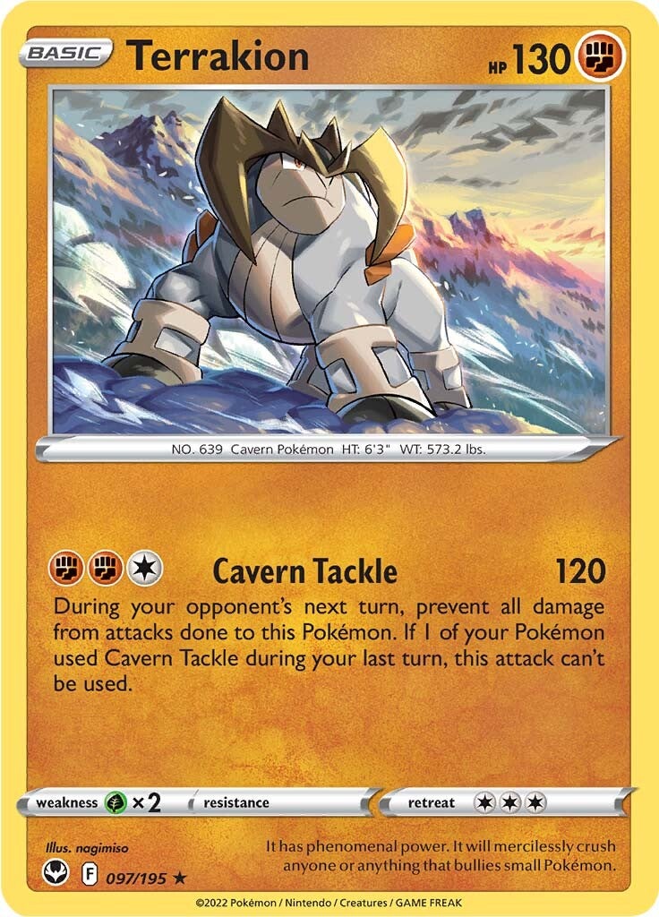 Terrakion (097/195) [Sword & Shield: Silver Tempest] | Odin's Place