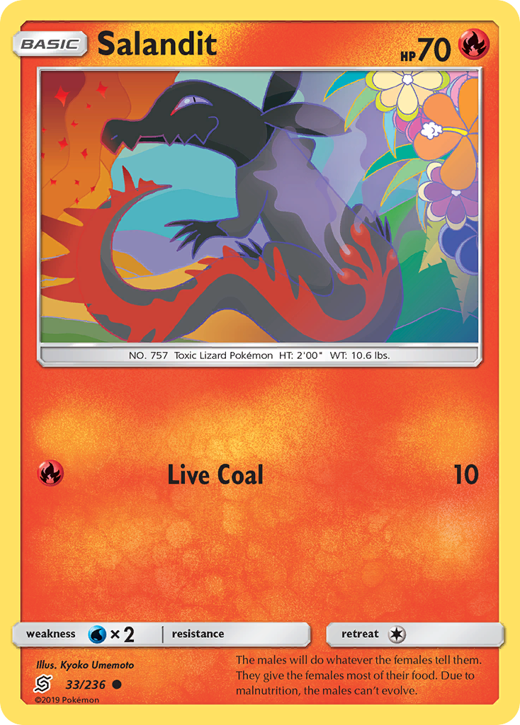 Salandit (33/236) [Sun & Moon: Unified Minds] | Odin's Place