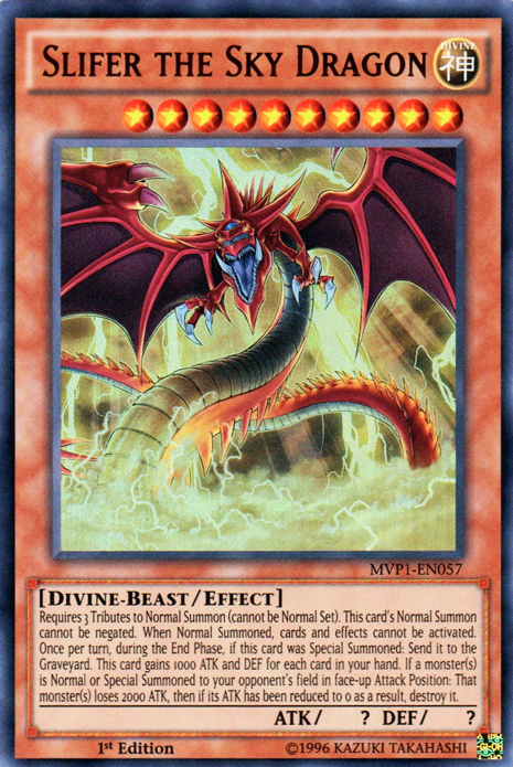 Slifer the Sky Dragon [MVP1-EN057] Ultra Rare | Odin's Place