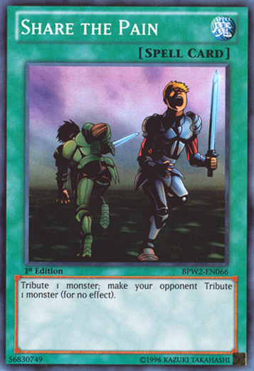 Share the Pain [BPW2-EN066] Super Rare | Odin's Place