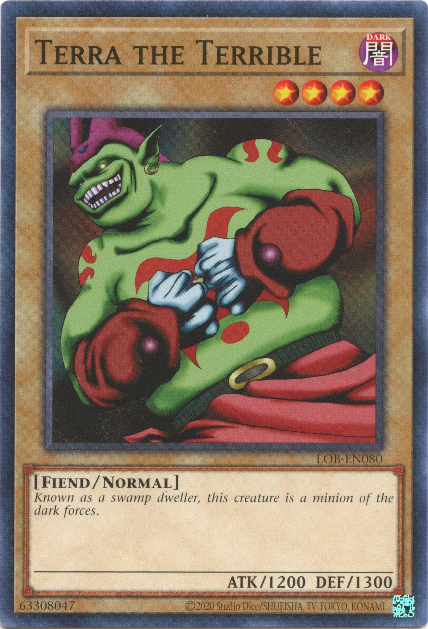 Terra the Terrible (25th Anniversary) [LOB-EN080] Common | Odin's Place