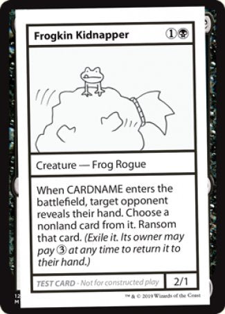 Frogkin Kidnapper (2021 Edition) [Mystery Booster Playtest Cards] | Odin's Place