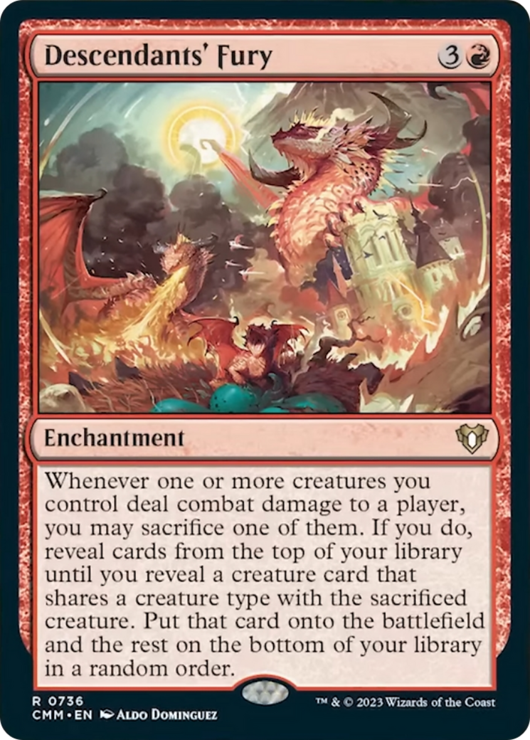 Descendants' Fury [Commander Masters] | Odin's Place