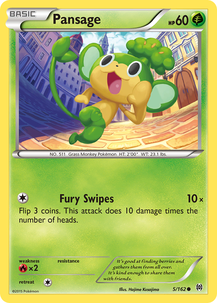Pansage (5/162) [XY: BREAKthrough] | Odin's Place