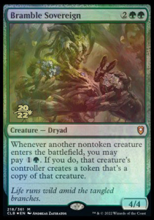 Bramble Sovereign [Commander Legends: Battle for Baldur's Gate Prerelease Promos] | Odin's Place