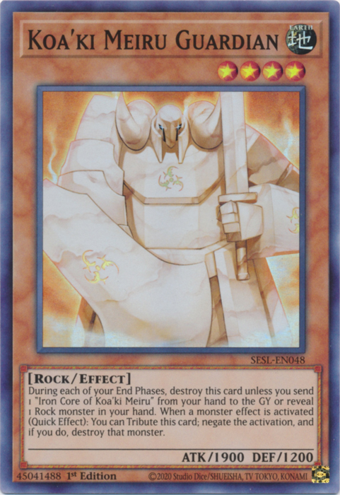 Koa'ki Meiru Guardian [SESL-EN048] Super Rare | Odin's Place