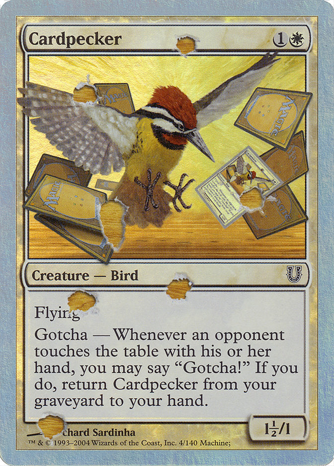 Cardpecker (Alternate Foil) [Unhinged] | Odin's Place