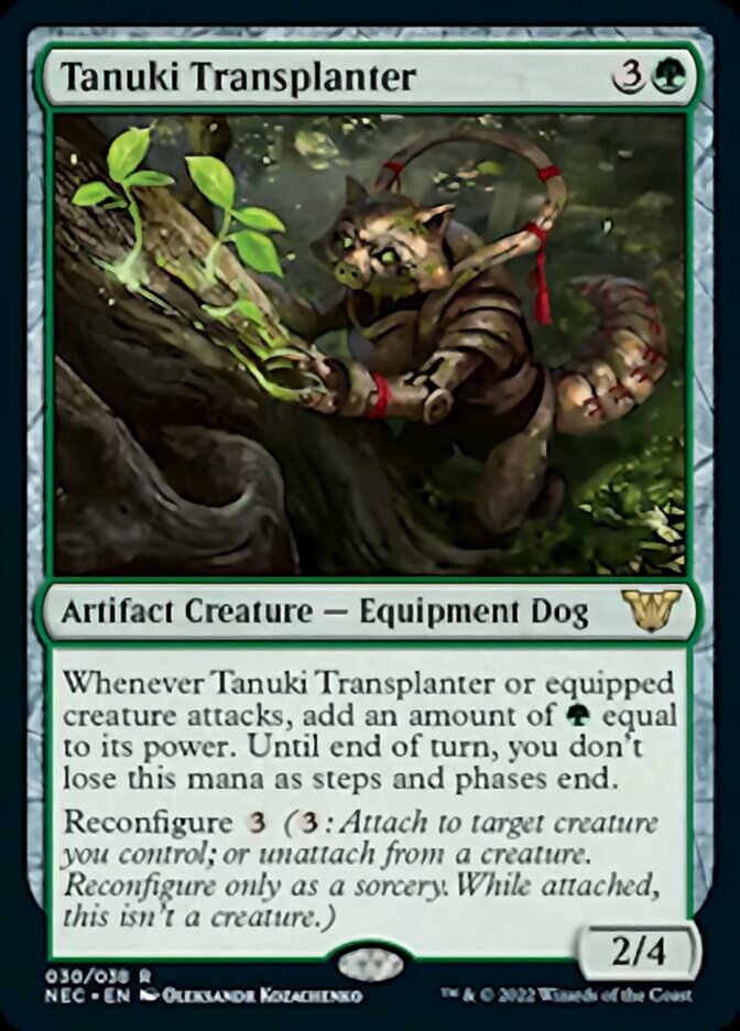 Tanuki Transplanter [Kamigawa: Neon Dynasty Commander] | Odin's Place