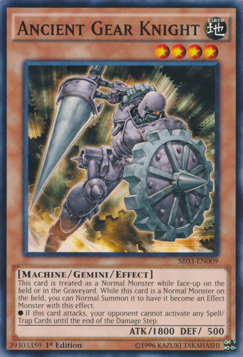 Ancient Gear Knight [SR03-EN009] Common | Odin's Place
